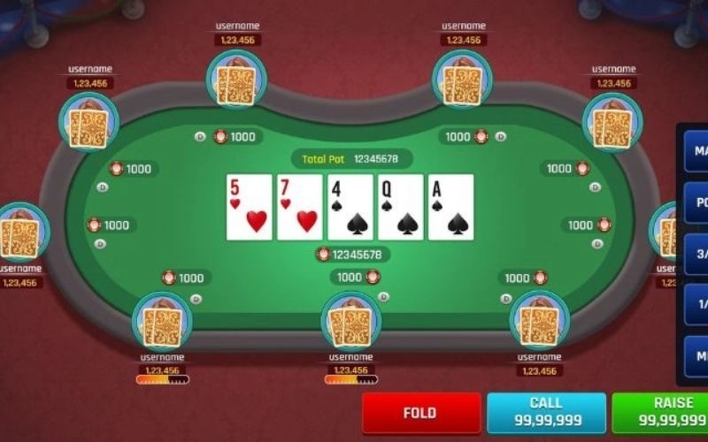 Cách chơi bài poker tại K8BET 